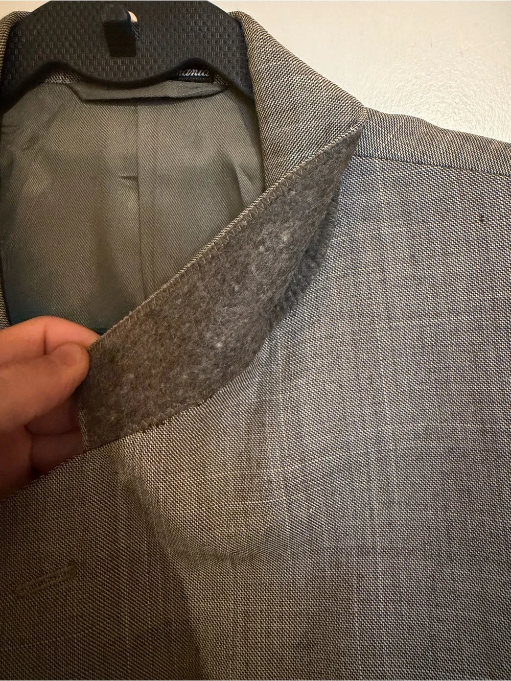 Men's Gray Tailored Sport Coat - Versatile Two-Button Blazer